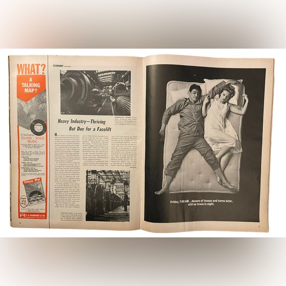 Vintage Life Magazine September 13, 1963 Special Issue Soviet People - Picture 5 of 7